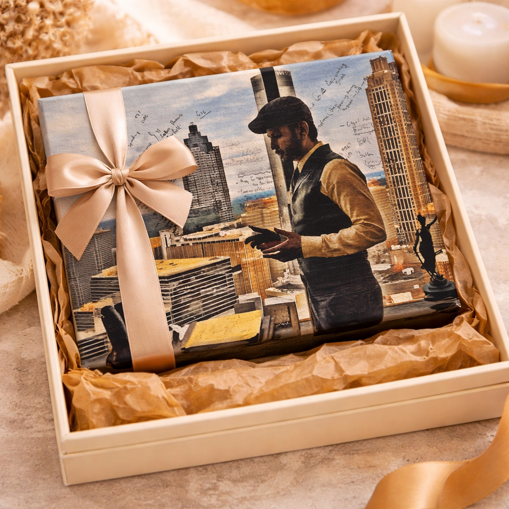Personalized Wooden Photo Plaque for Professionals – Custom Business Theme Gift (9x6 Inches)