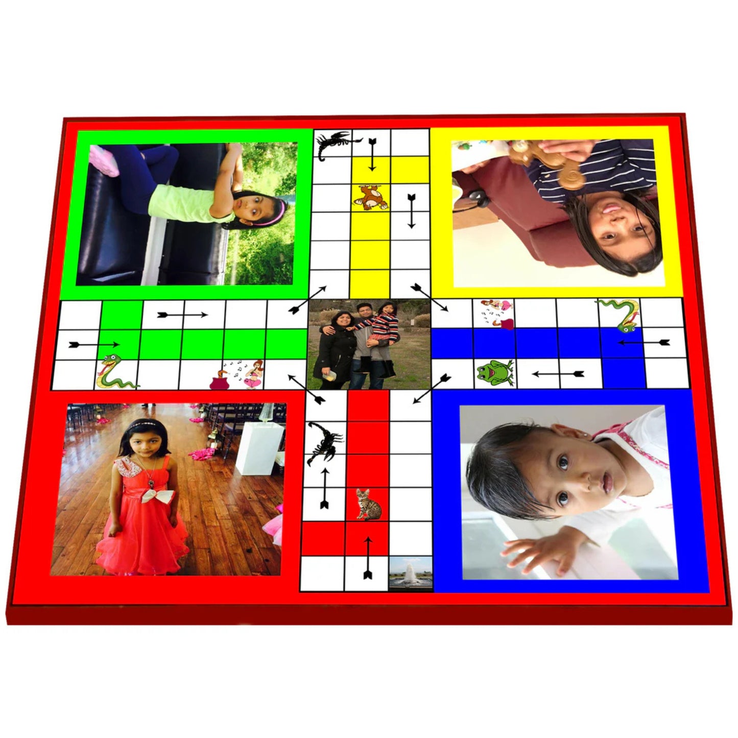 Personalized Ludo - Siblings