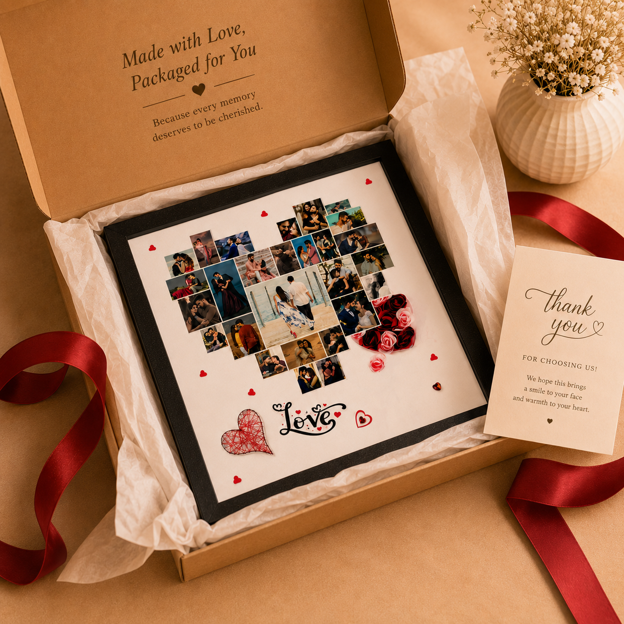 Together Forever Personalized Collage Frame | Romantic Gift
