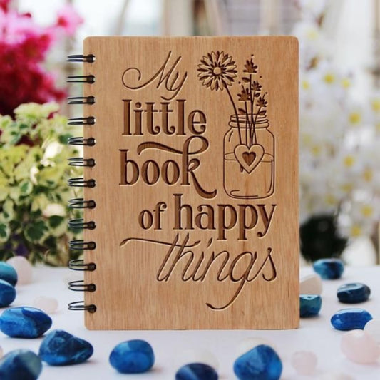 Personalized Wooden Diary