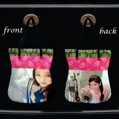 Personalized Ethnic Tote Bag - Birthday