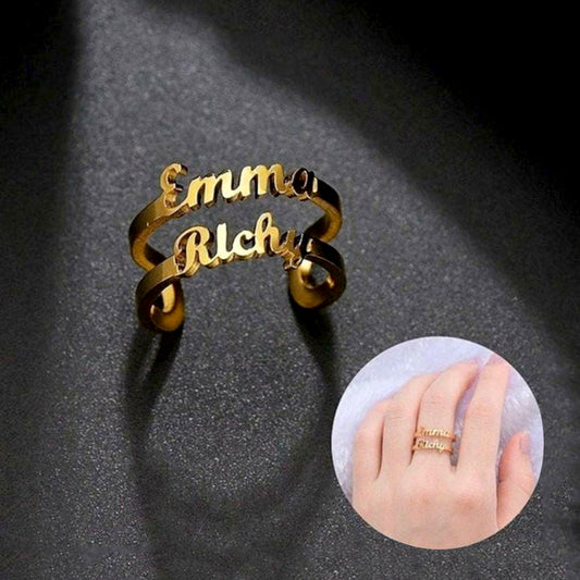 Personalized Name Ring