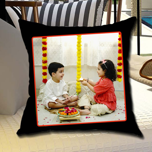 Personalized Black Cushion