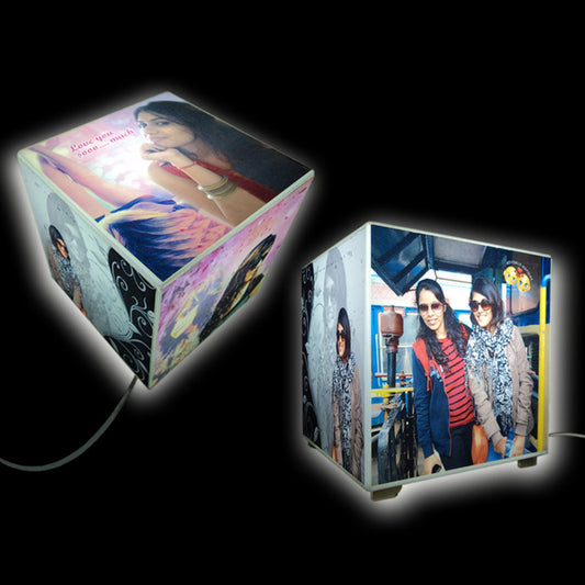 Personalized Square Lamp - Friends