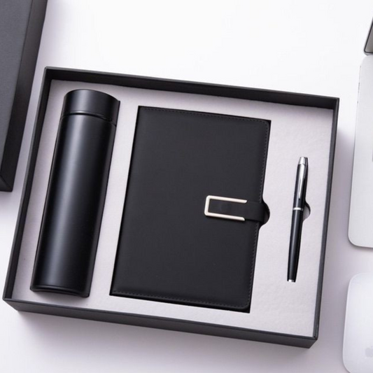 Corporate Gift Set of Bottle, diary & pen