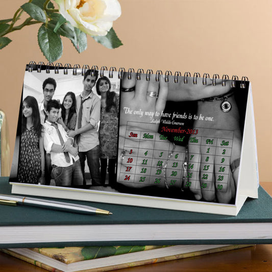 Personalized Desktop Calendar - Friends