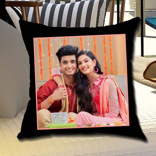 Personalized Black Cushion