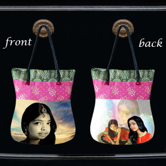 Personalized Ethnic Tote Bag