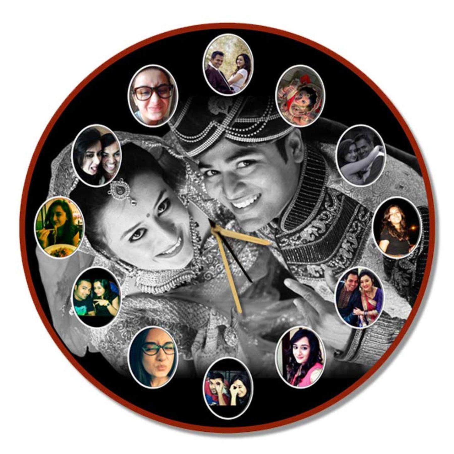 Personalized Circular Wall Clock
