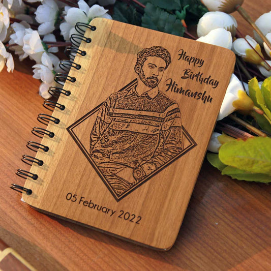 Personalized Wooden Photo Diary