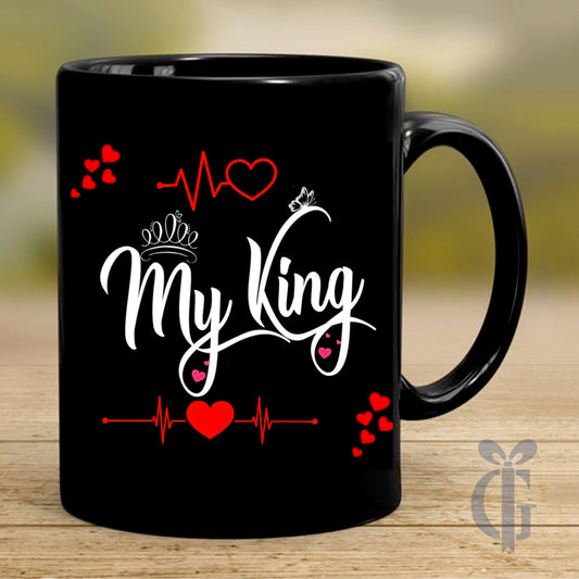 Personalized Full Black Mug