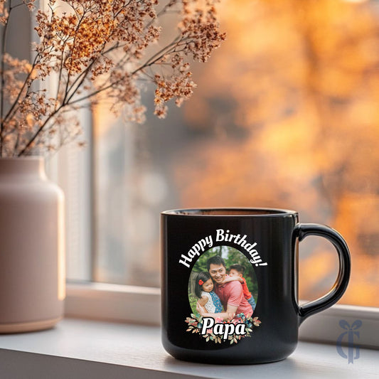 Personalized Full Black Mug