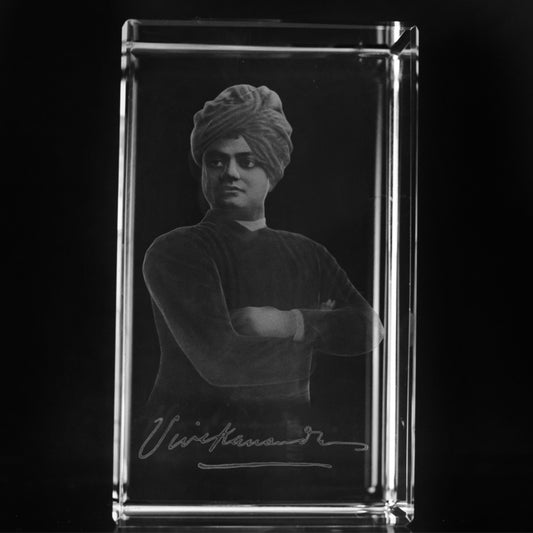 Laser engraved crystal cube 60x60x100