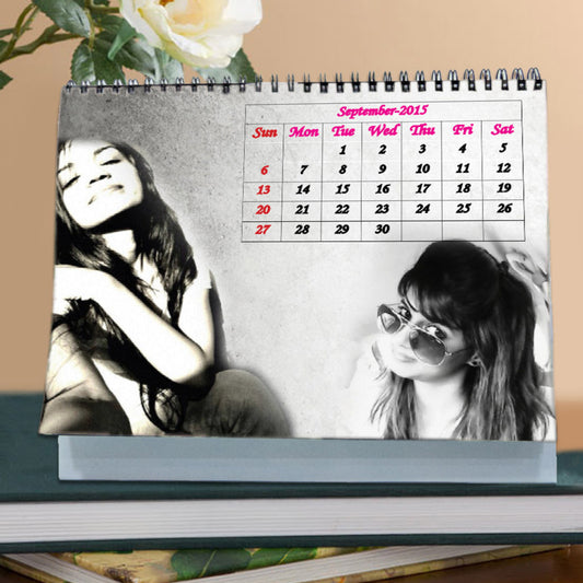 Personalized 8X10 Desktop Calendar
