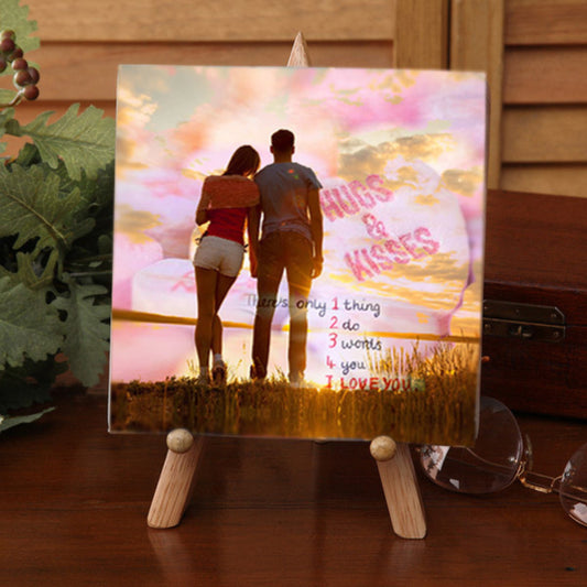 Personalized Photo Canvas - Love