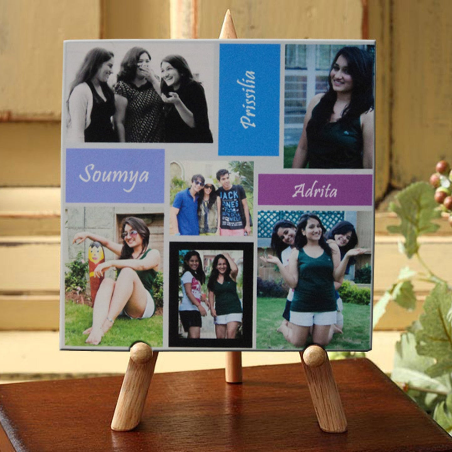 Personalized Photo Canvas - Friends