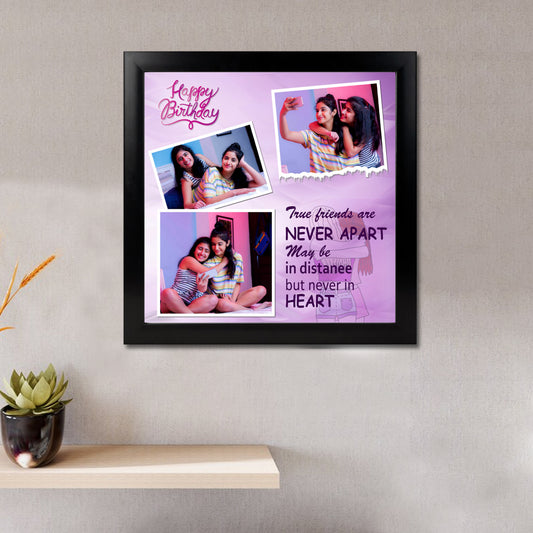 Happy Birthday 10x10 Personalized Collage Frame