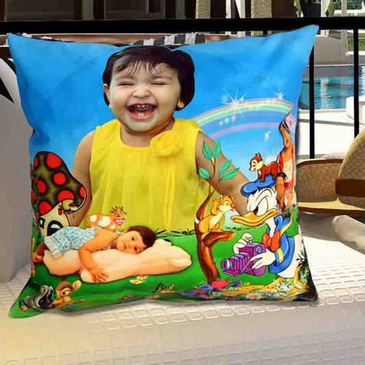 Kids Personalized Full Print Cushion