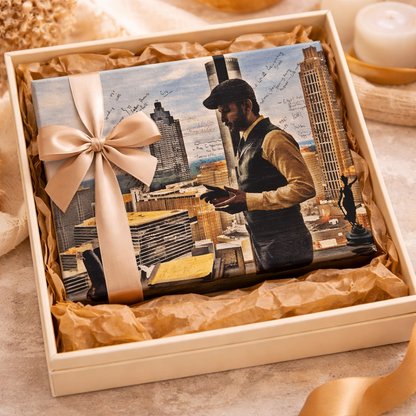 Personalized Wooden Photo Plaque for Professionals – Custom Business Theme Gift (9x6 Inches)