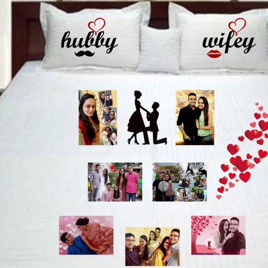 Personalized Bedsheet - Anniversary