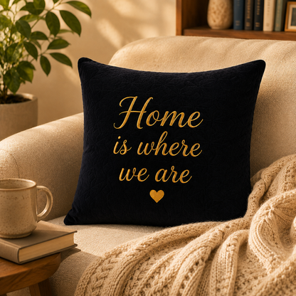 black velvet cushion-1