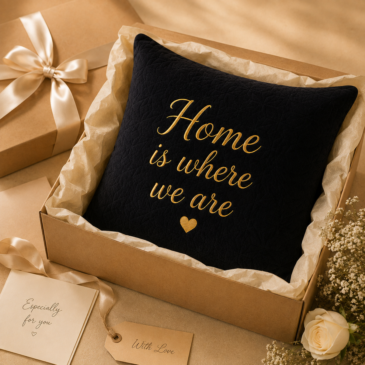 black velvet cushion-1