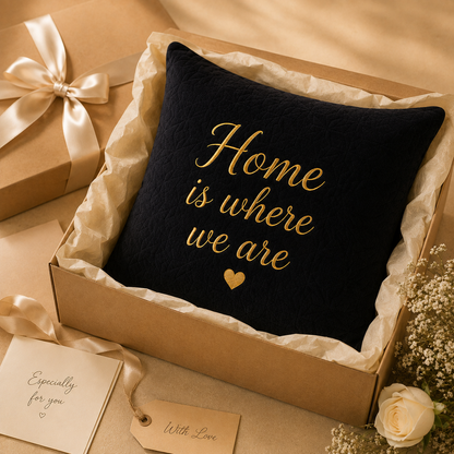 black velvet cushion-1