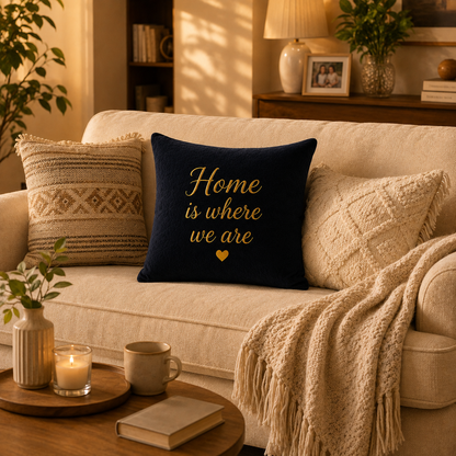 black velvet cushion-1