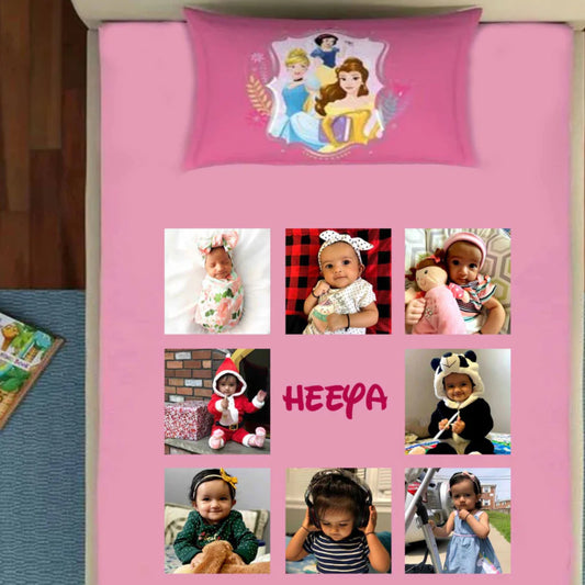Personalized Bedsheet - Kids