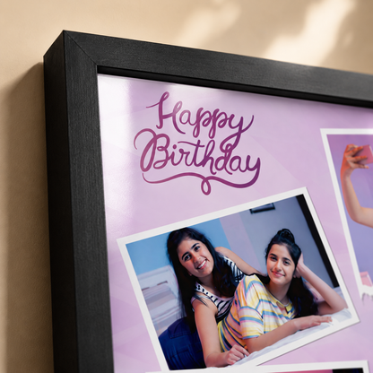 Personalized Best Friends Photo Frame – Custom Birthday Memory Frame