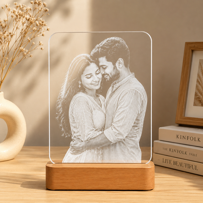 Personalized LED Photo Lamp – Light Up Your Memories