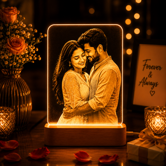 Personalized LED Photo Lamp – Light Up Your Memories