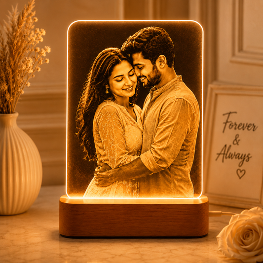 Personalized LED Photo Lamp – Light Up Your Memories