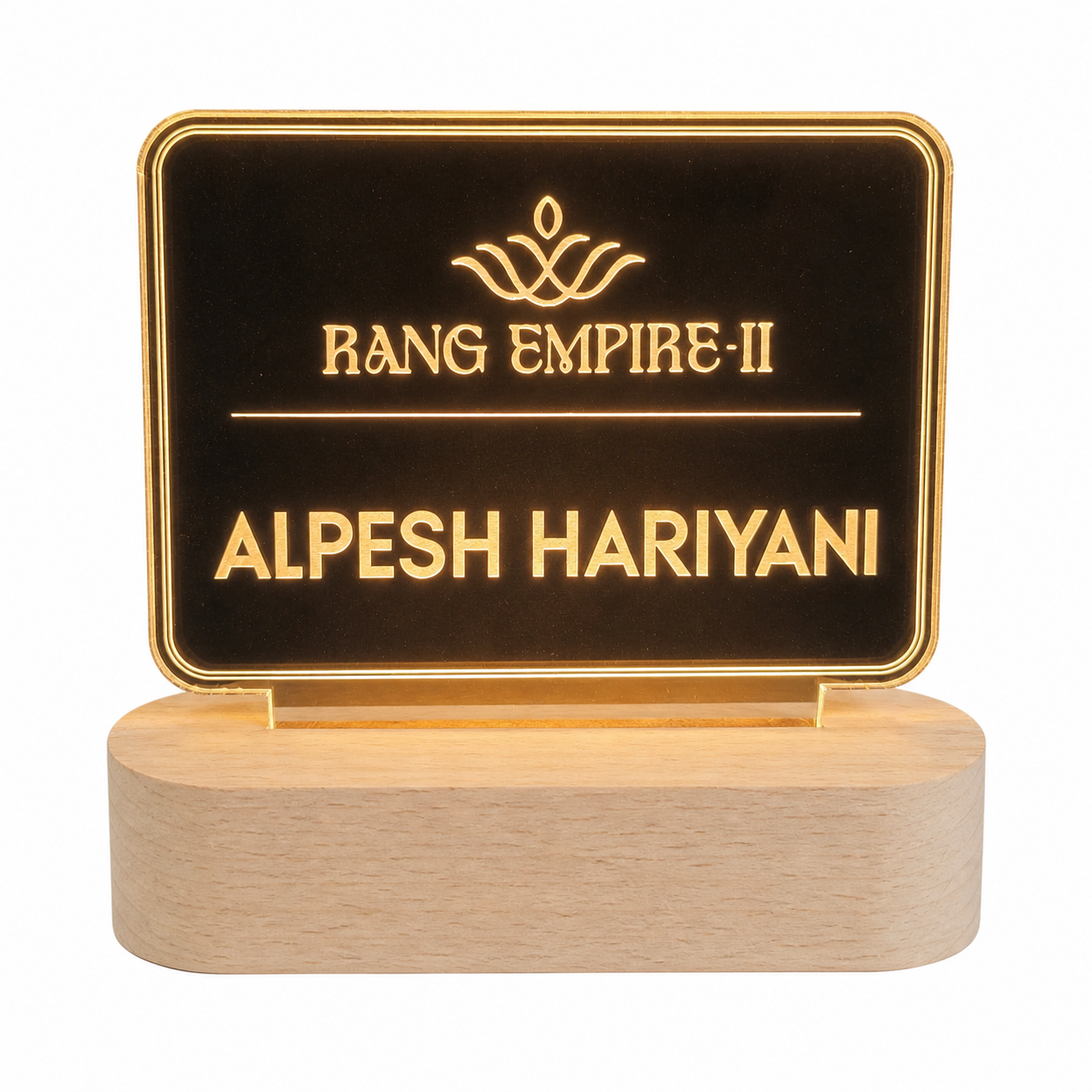 Personalized LED Name Lamp | Custom Acrylic Name Light