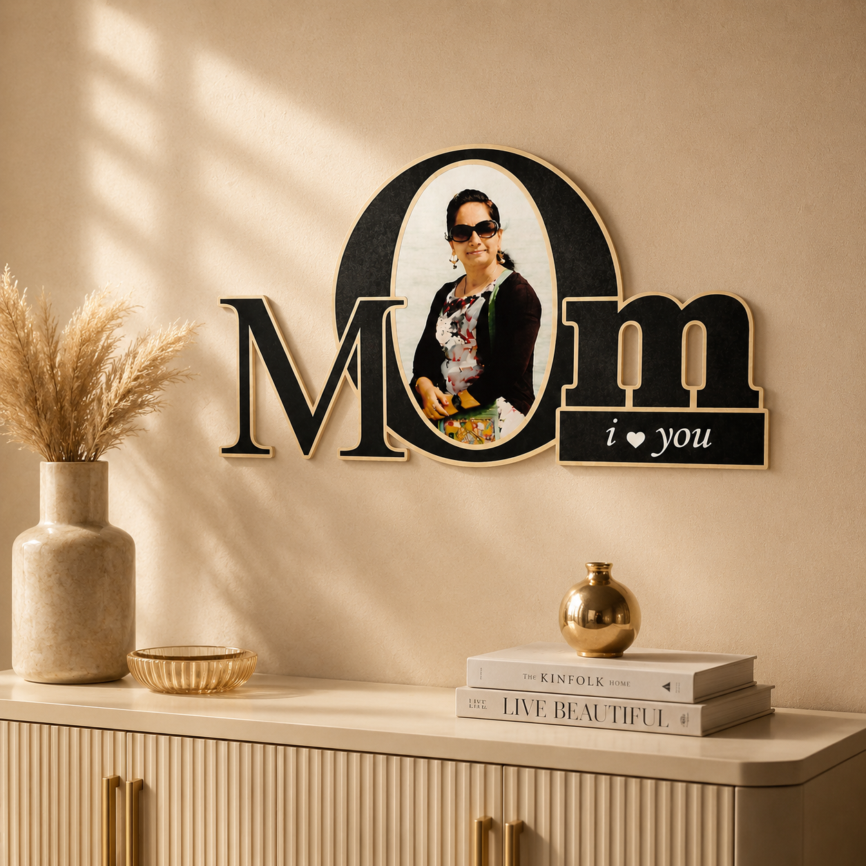 Personalized Mom Photo Frame – Custom Mother's Day Gift