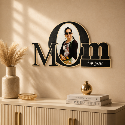 Personalized Mom Photo Frame – Custom Mother's Day Gift
