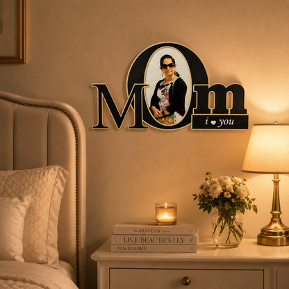 Personalized Mom Photo Frame – Custom Mother's Day Gift