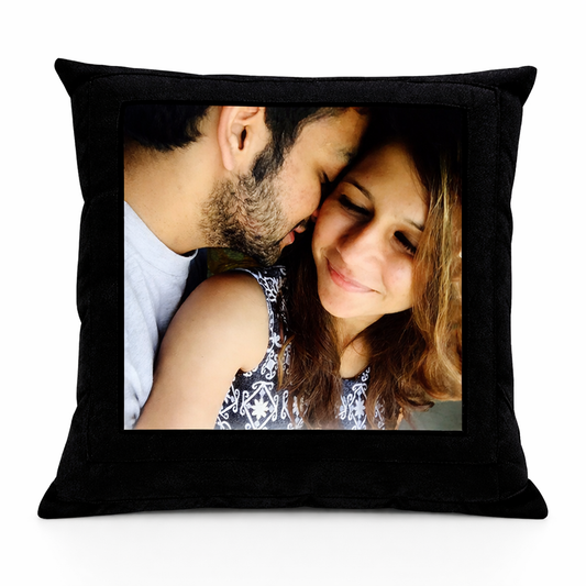 Personalized Photo Cushion | Custom Printed Pillow Gift - Couple