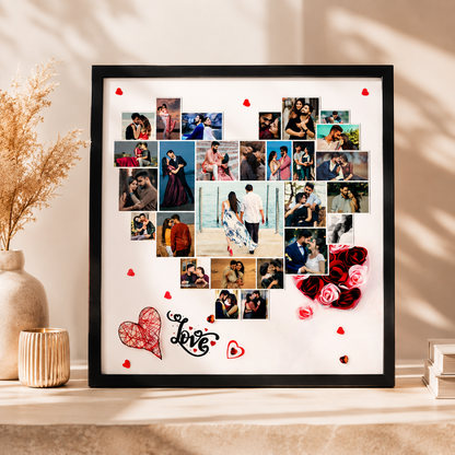 Together Forever Personalized Collage Frame | Romantic Gift