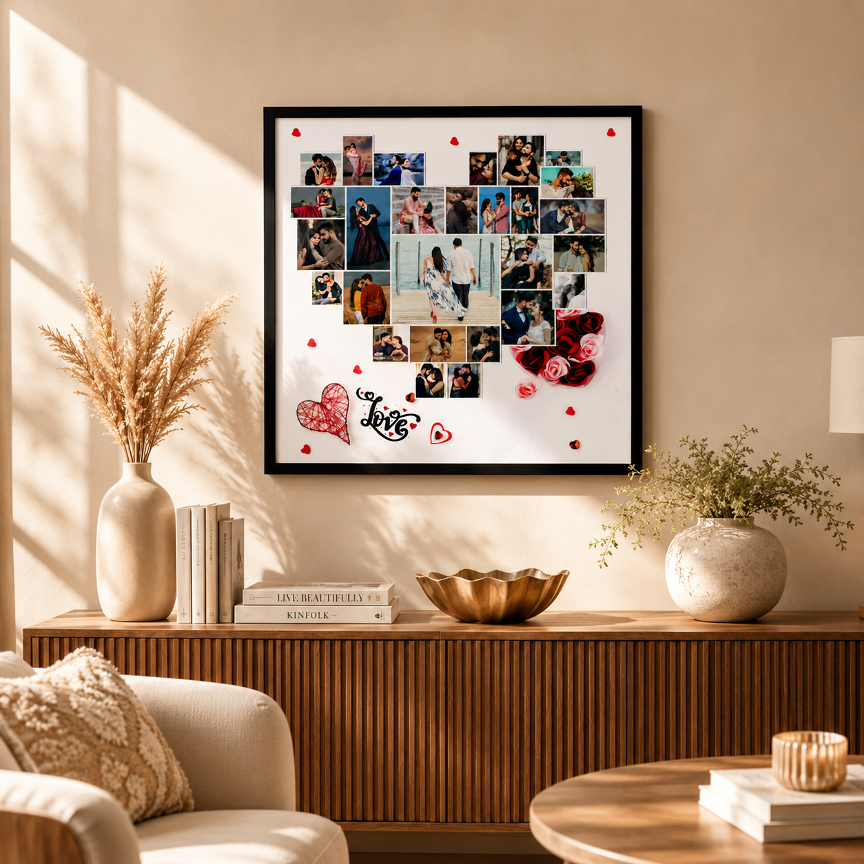 Together Forever Personalized Collage Frame | Romantic Gift
