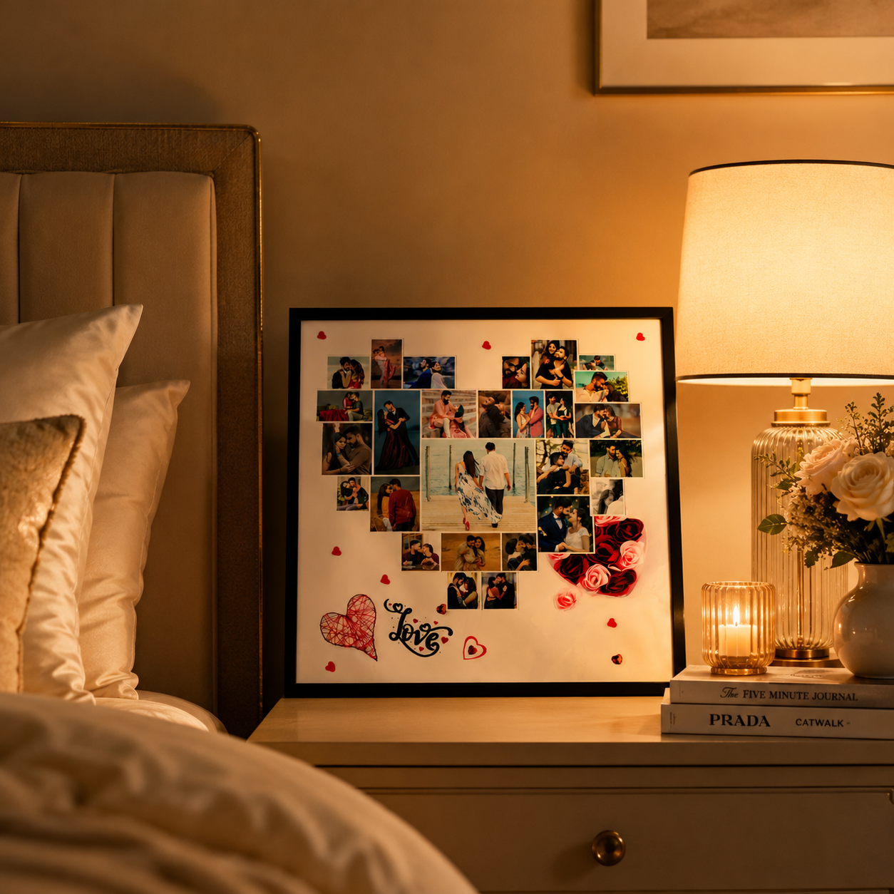 Together Forever Personalized Collage Frame | Romantic Gift
