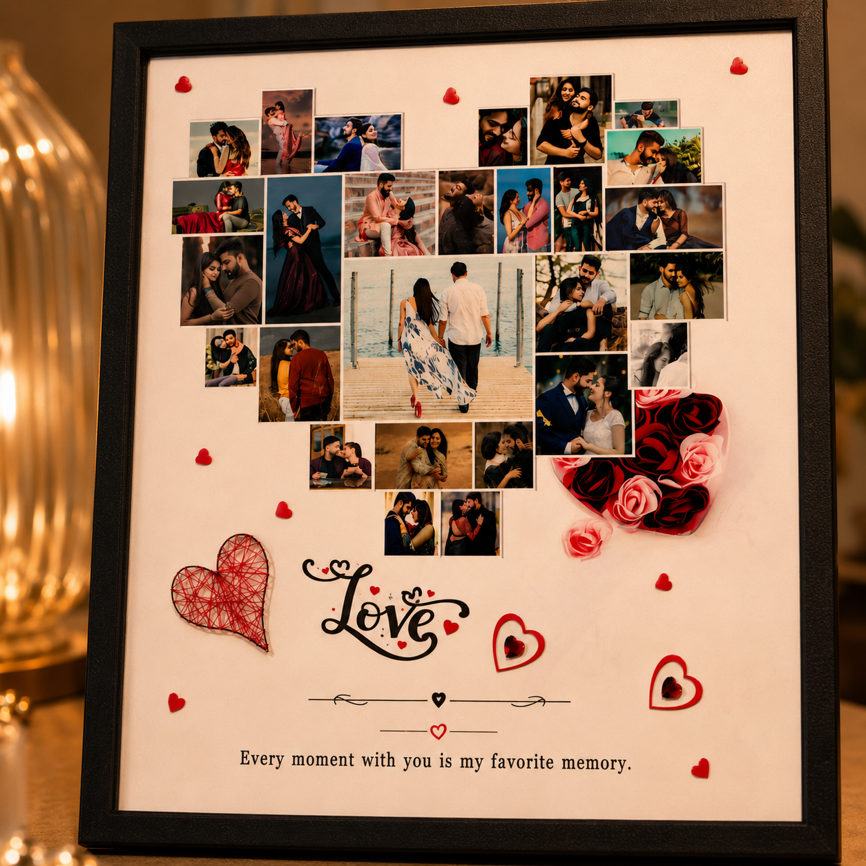 Together Forever Personalized Collage Frame | Romantic Gift