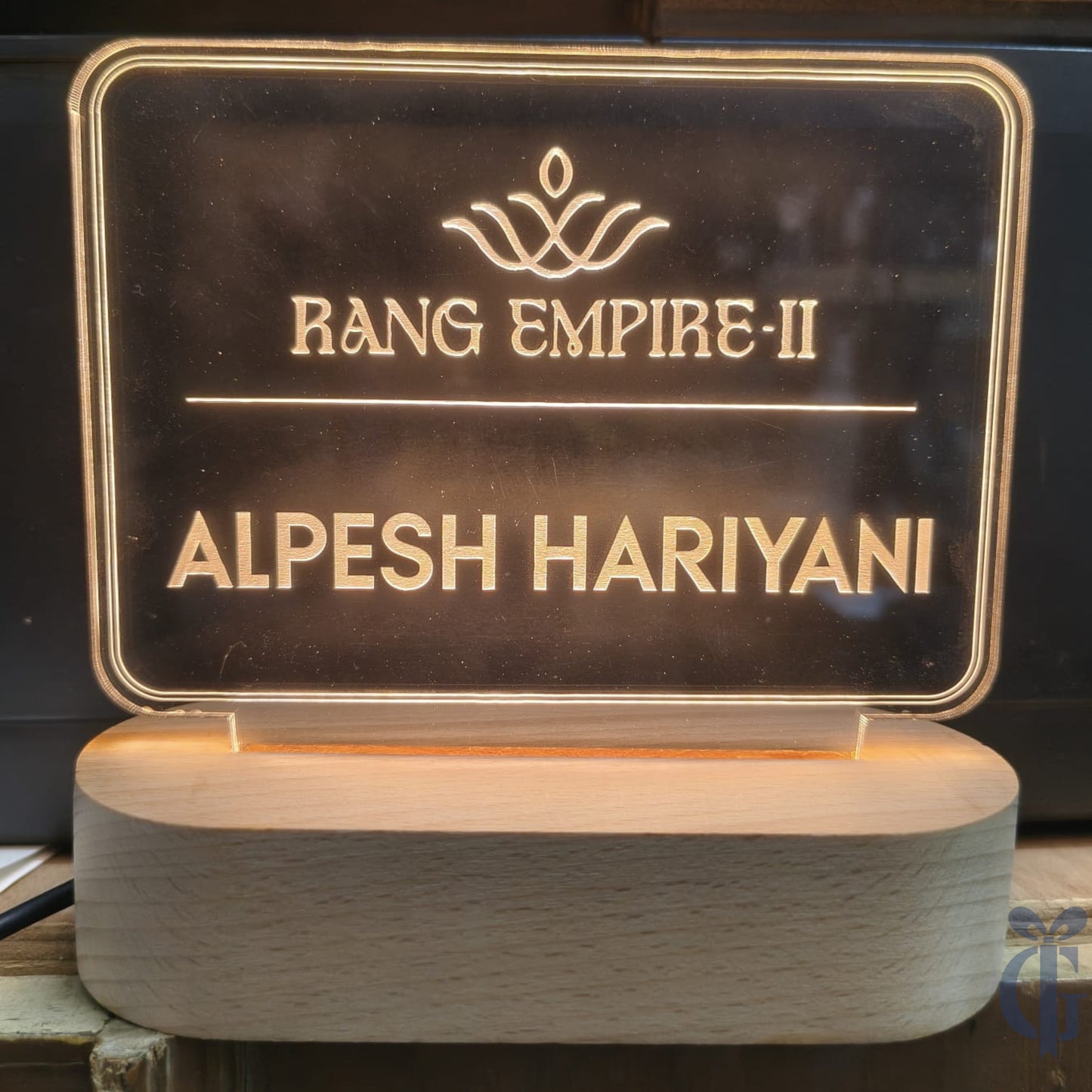 Personalized Acrylic Name Plate